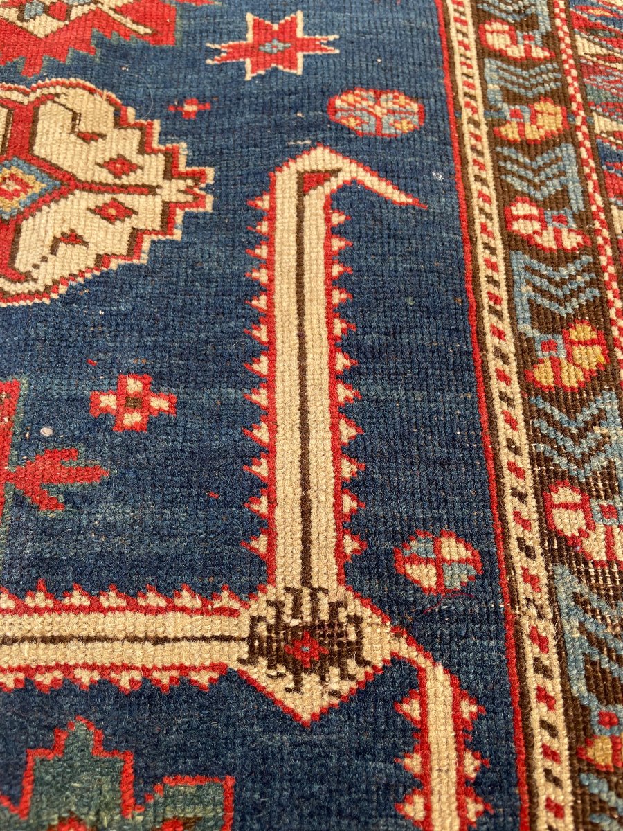 Tapis SHIRVAN - Caucase. Circa 1880.  195 x 135 cm-photo-3