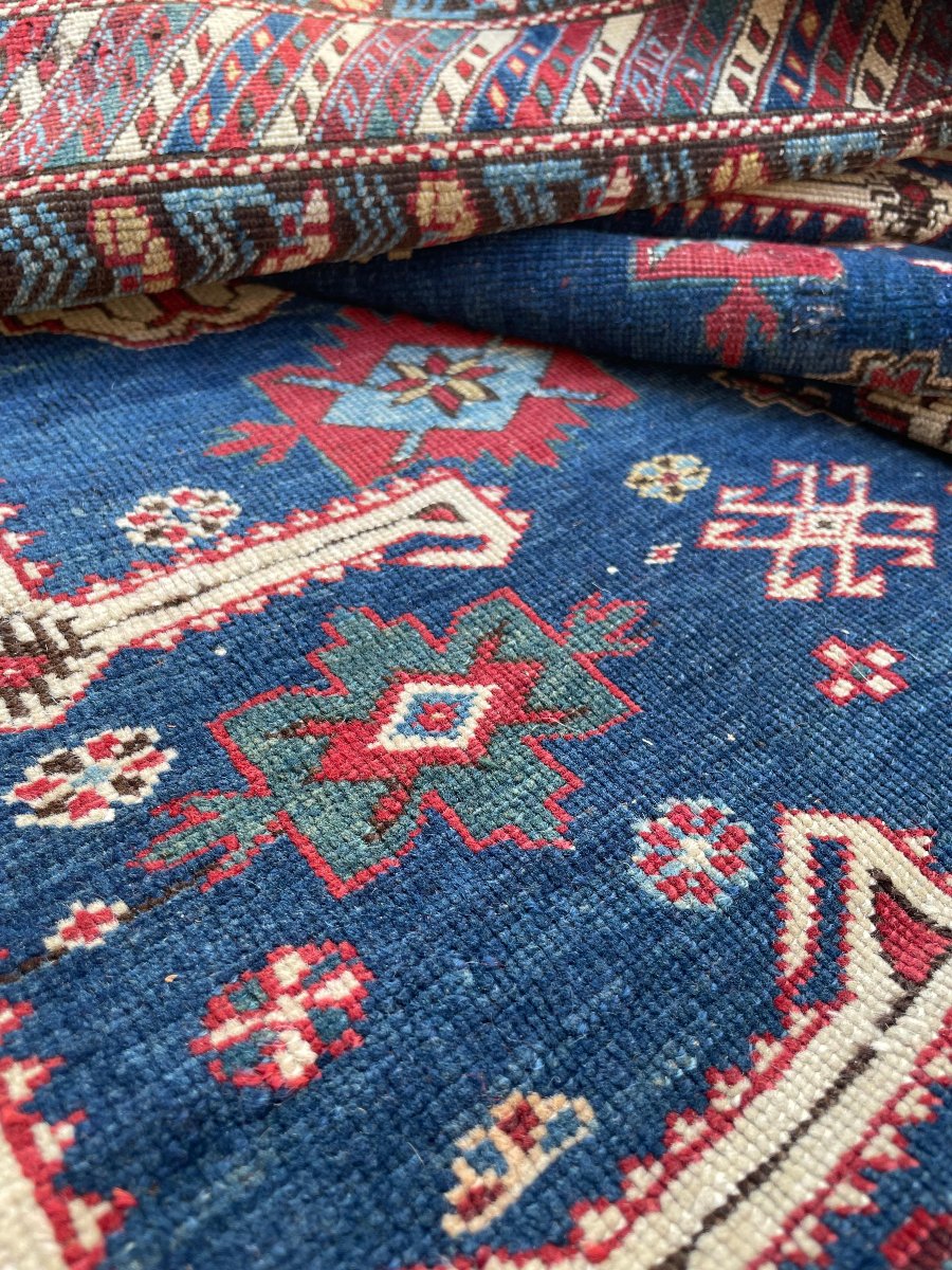 Tapis SHIRVAN - Caucase. Circa 1880.  195 x 135 cm-photo-4