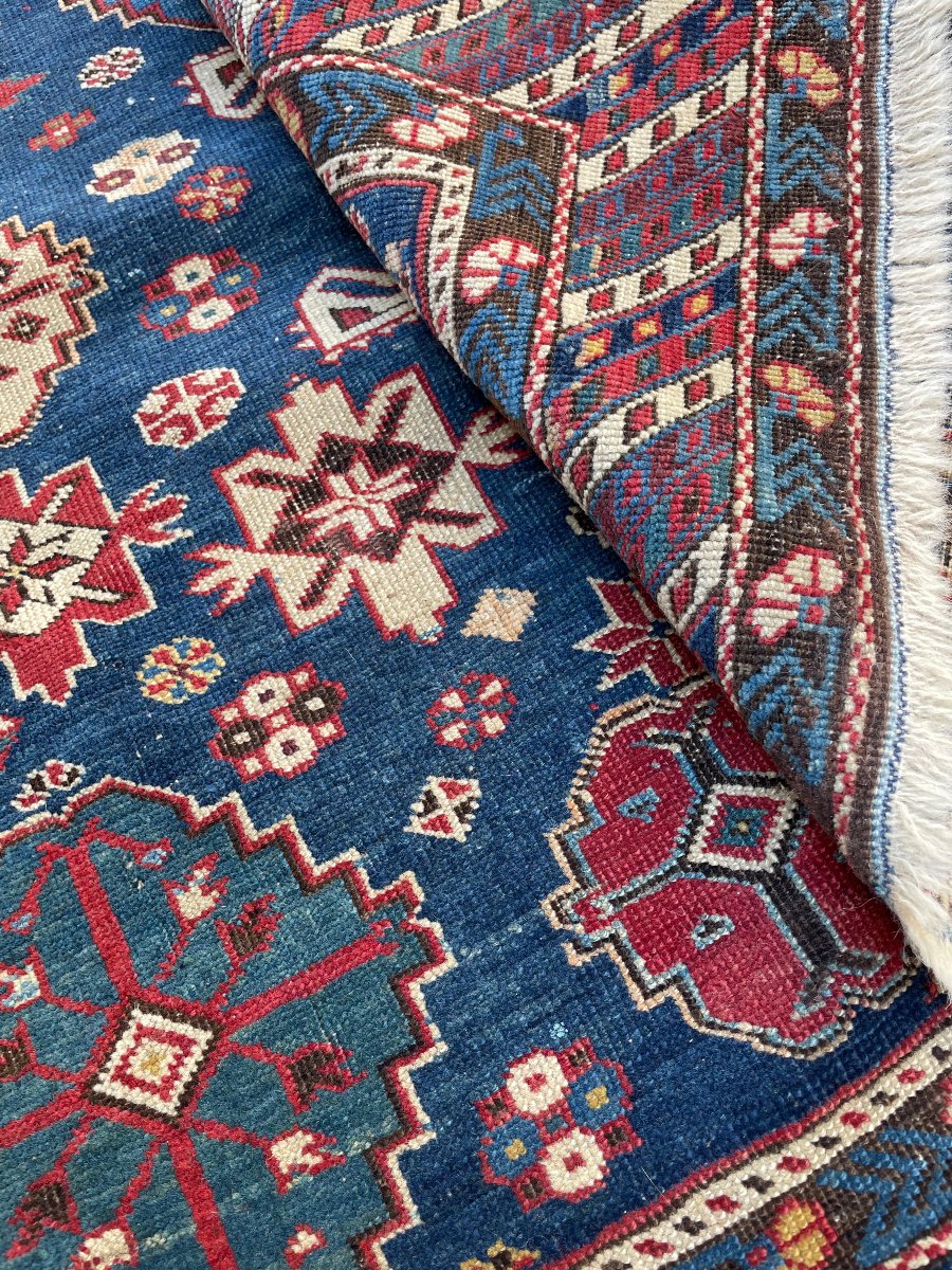 Tapis SHIRVAN - Caucase. Circa 1880.  195 x 135 cm-photo-2