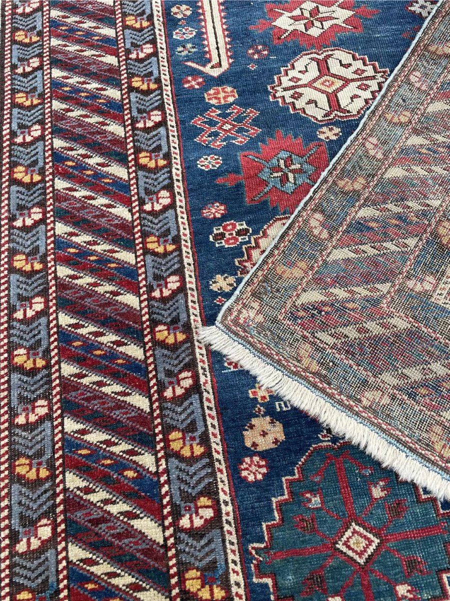 Tapis SHIRVAN - Caucase. Circa 1880.  195 x 135 cm-photo-4