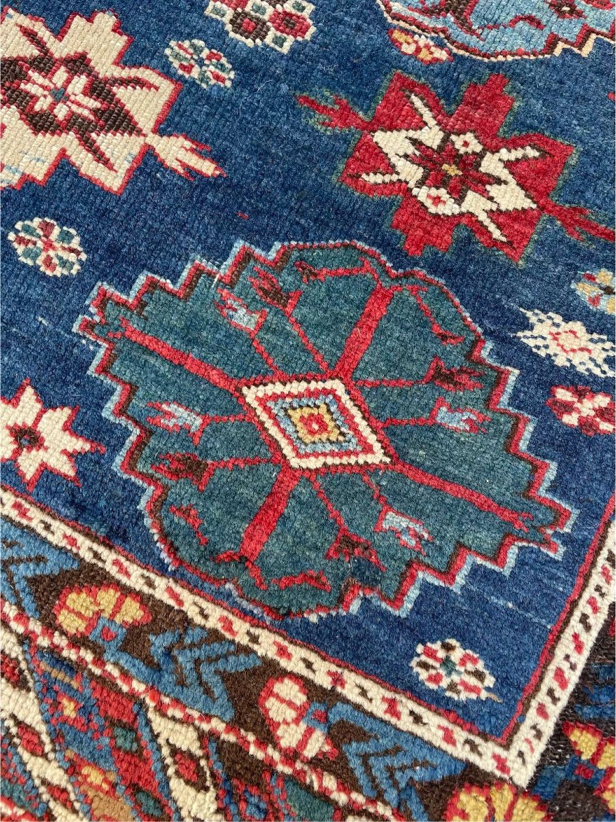 Tapis SHIRVAN - Caucase. Circa 1880.  195 x 135 cm-photo-5