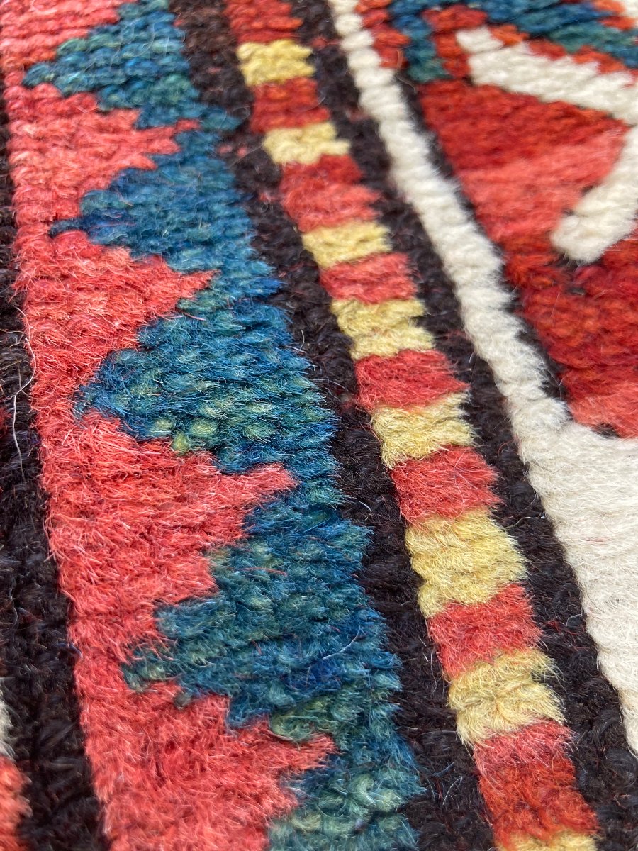 Kazakh Rug. Caucasus. Circa 1880. 165 X 110 Cm-photo-6
