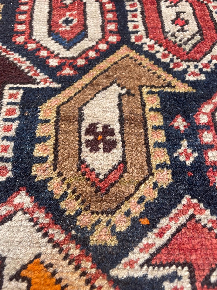 Tapis Karabakh. Caucase du Sud. Circa 1930. 312 x 120 cm-photo-6