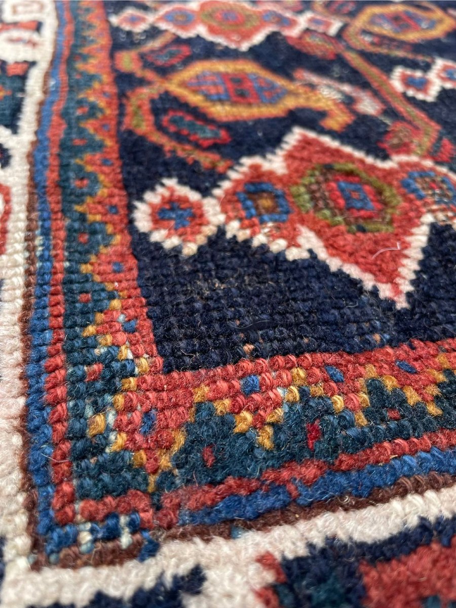 Khorjin (satchel) Qashqai. Persia. Circa 1880. 72 X 70 Cm-photo-4