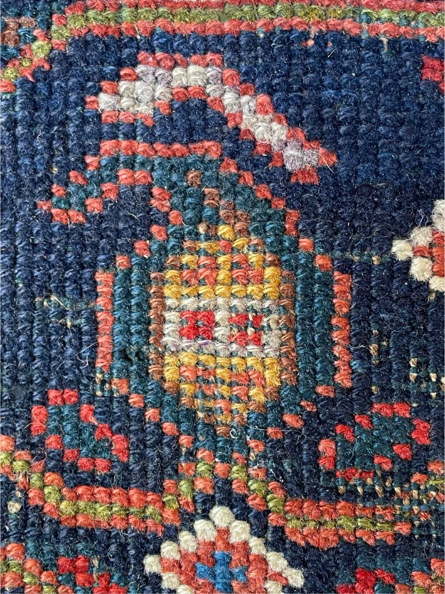 Khorjin (satchel) Qashqai. Persia. Circa 1880. 72 X 70 Cm-photo-3