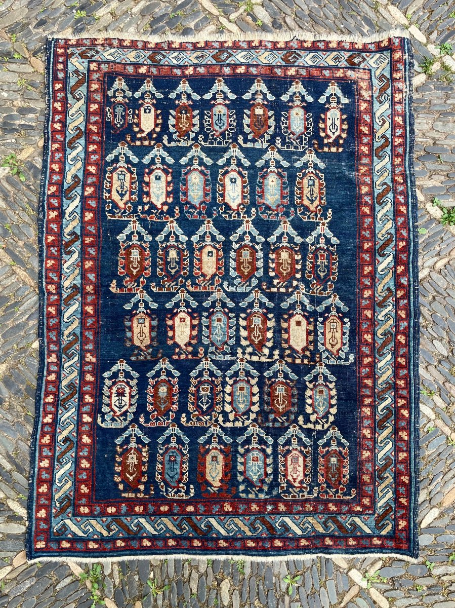 Dagestan Carpet. Eastern Caucasus. Circa 1880. 140 X 100 Cm