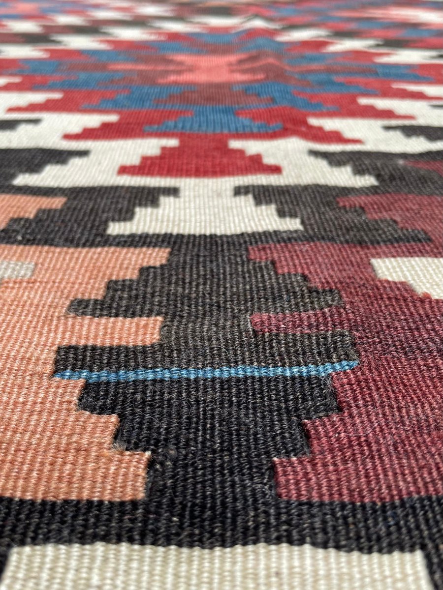 Kilim Korkuteli. Anatolia. Circa 1920. 340 X 175 Cm-photo-6