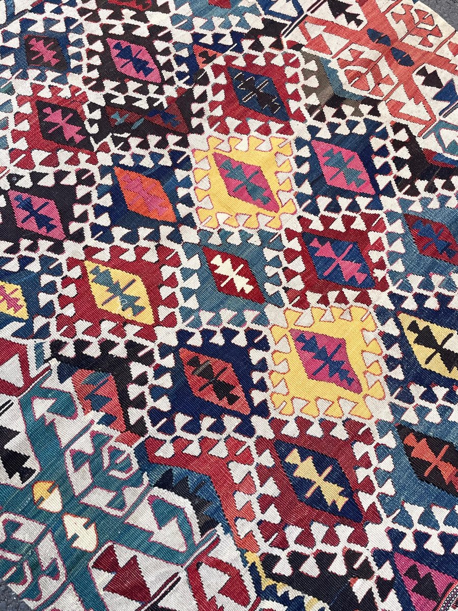 Kilim Monts Taurus. Anatolie. Circa 1900.  255 x 146 cm-photo-1