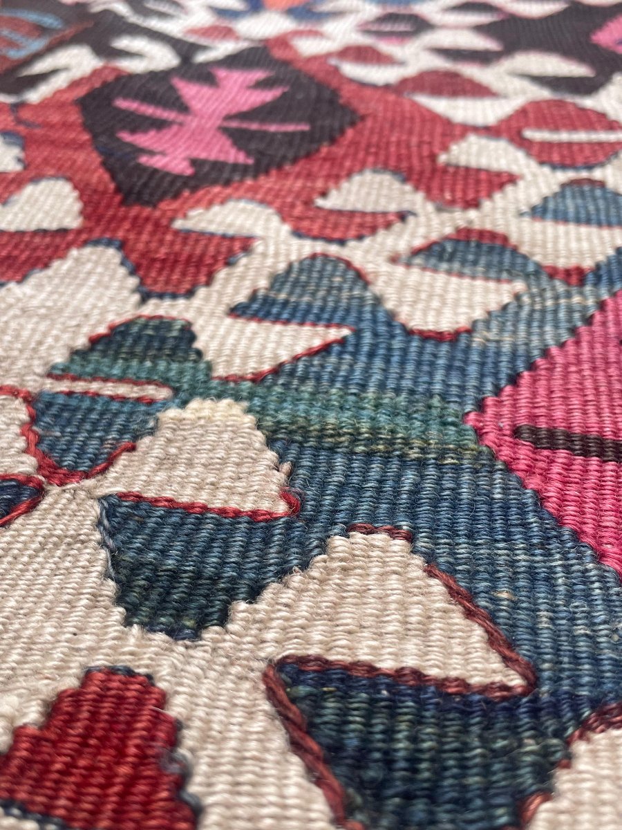 Kilim Monts Taurus. Anatolie. Circa 1900.  255 x 146 cm-photo-6