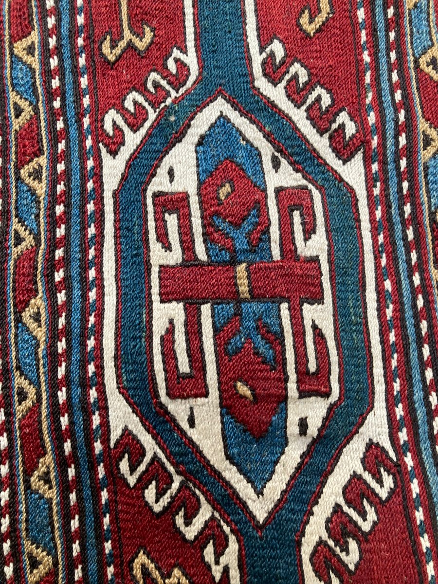 Maffrash Karabag Caucasus. Circa 1850. 108 X 104 Cm-photo-3