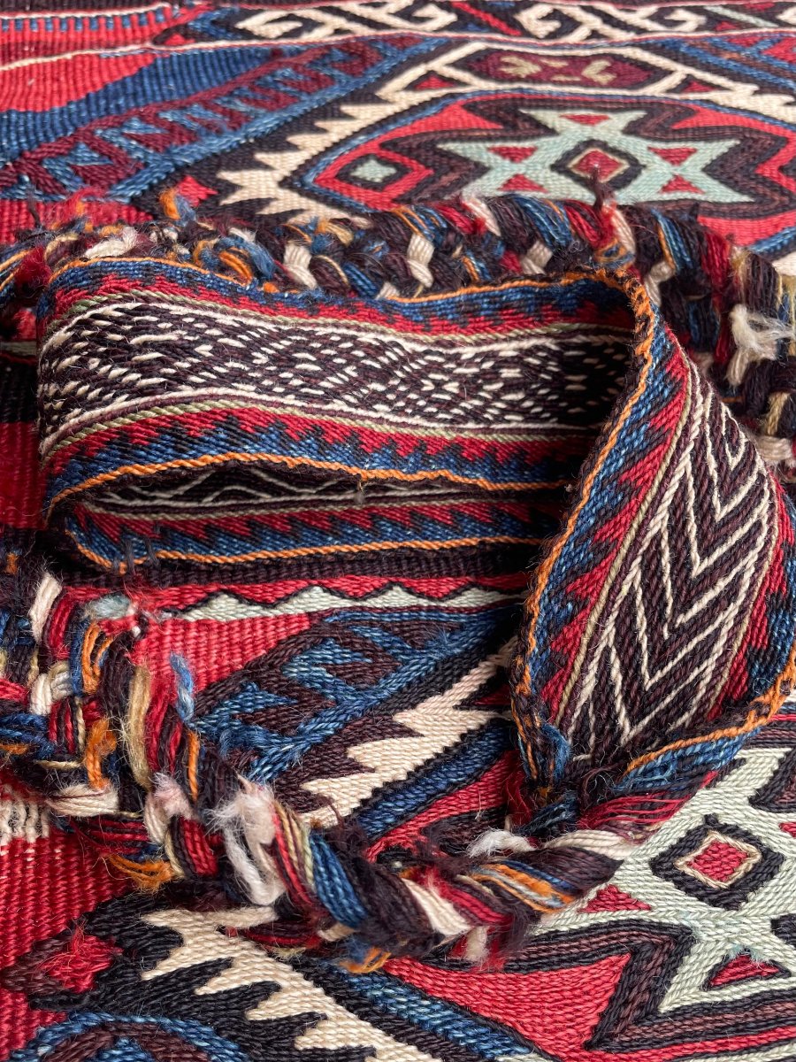 Kilim / Cuval Dazkiri. Anatolia. Circa 1870. 156 X 107 Cm-photo-4