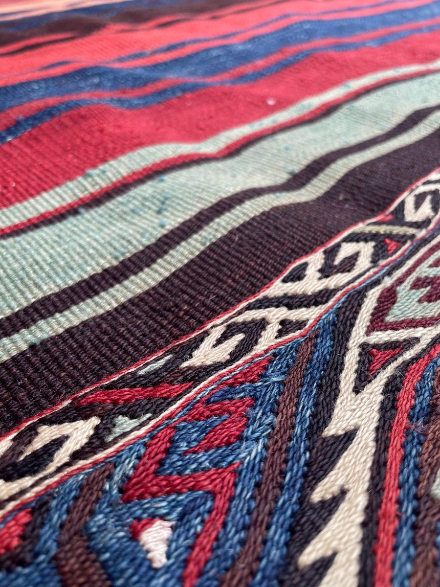 Kilim / Cuval Dazkiri. Anatolia. Circa 1870. 156 X 107 Cm-photo-2