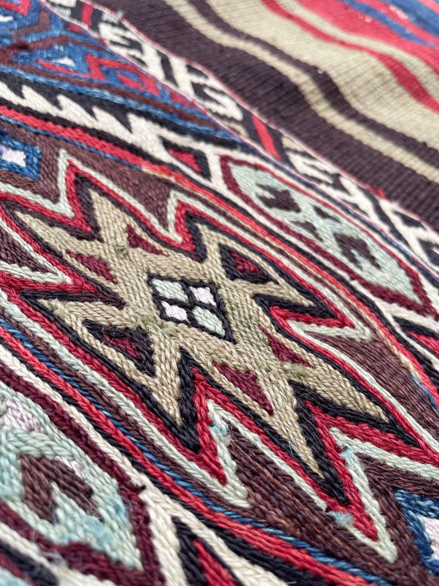 Kilim / Cuval Dazkiri. Anatolia. Circa 1870. 156 X 107 Cm-photo-3