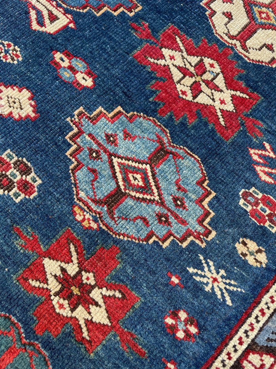 Shirvan Carpet - Caucasus. Circa 1880. 195 X 135 Cm-photo-3