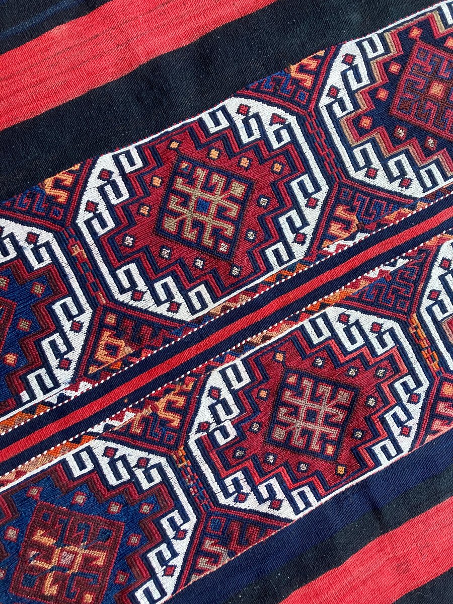 Kilim - Cuval. Anatolia. Circa 1920. 140 X 110 Cm