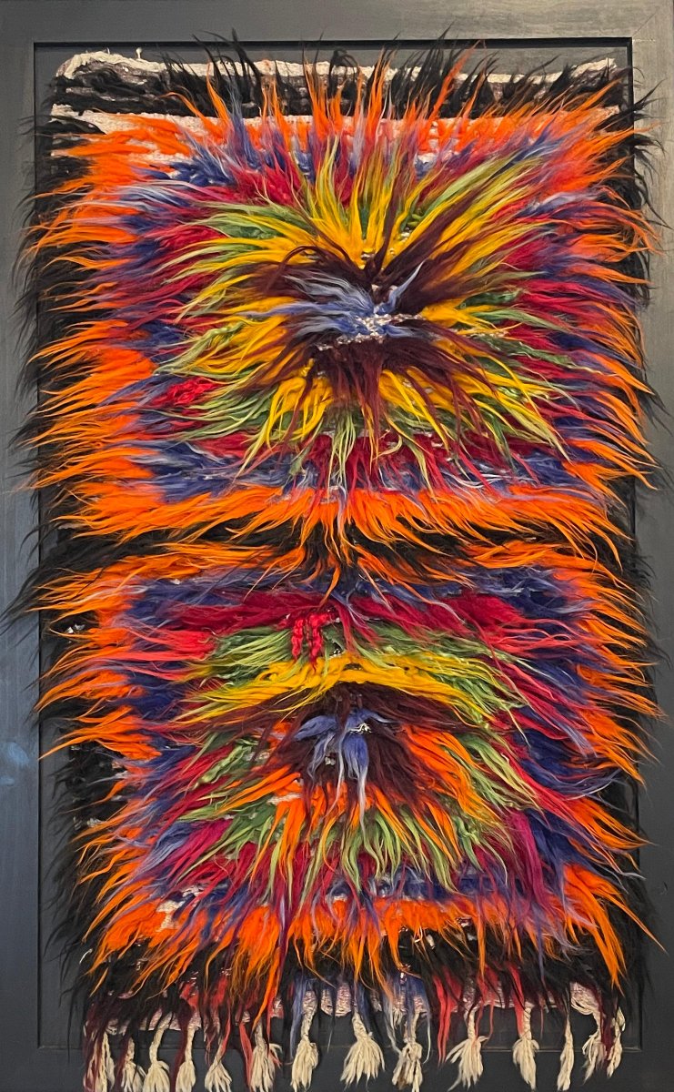 Tülü Konya- Anatolia. Early 20th Century.  150 X 85 Cm