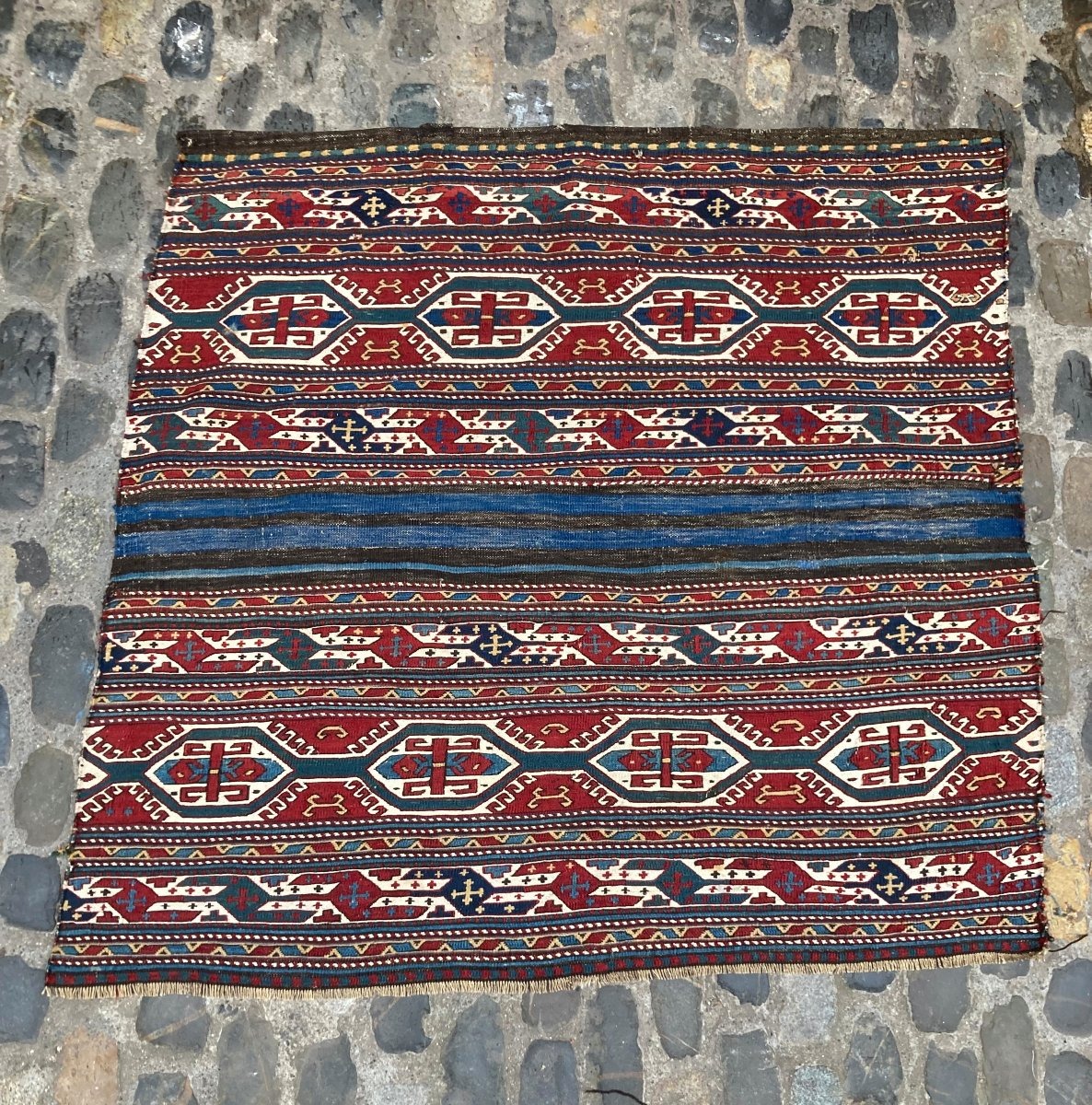 Karabakh Caucasus Maffrash. Circa 1850. 108 X 104 Cm