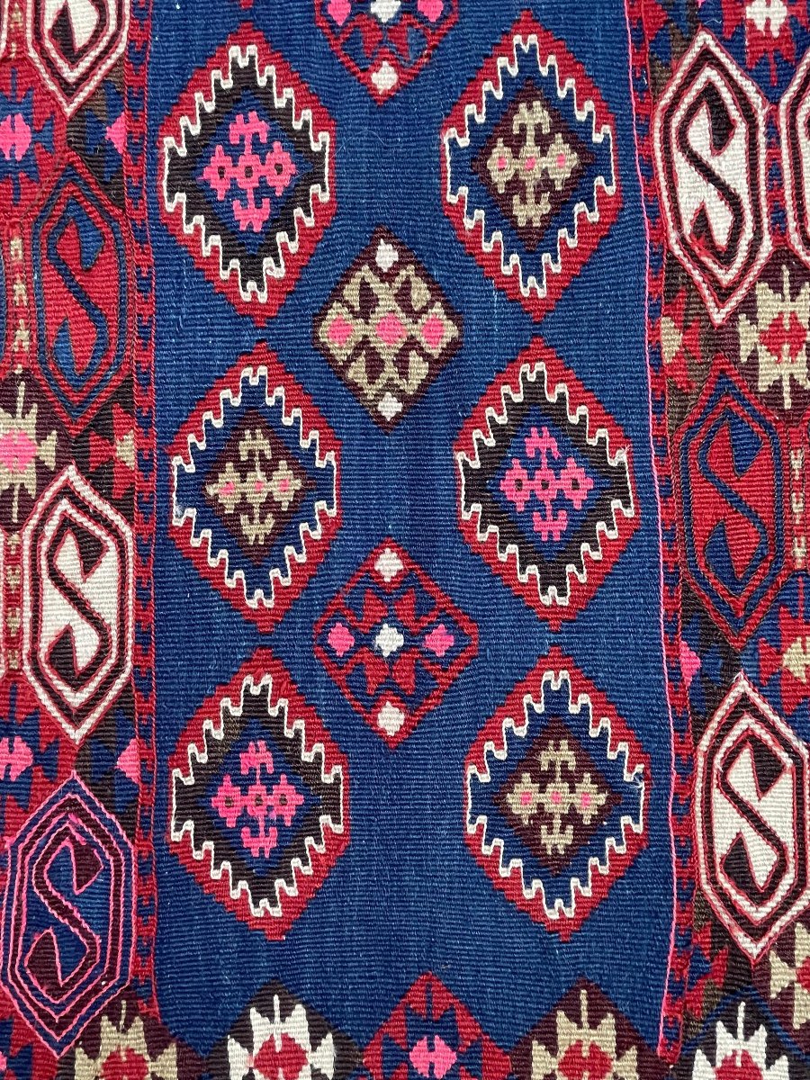 Kilim Hakkari - Anatolie. Circa 1880. 238x 168 cm-photo-3