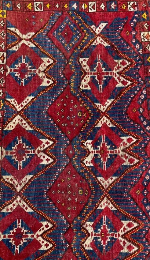 Turkmen / Ersari Rug. Circa 1900. 163 X 107 Cm-photo-2