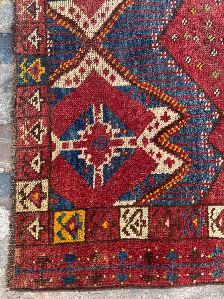 Turkmen / Ersari Rug. Circa 1900. 163 X 107 Cm-photo-4