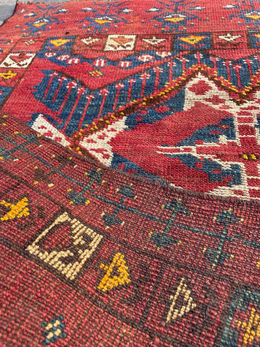 Turkmen / Ersari Rug. Circa 1900. 163 X 107 Cm-photo-7