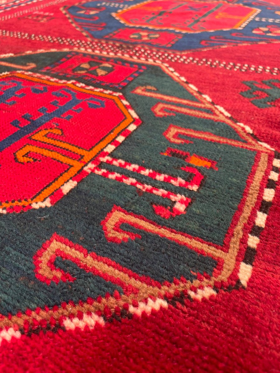 Kazak Rug. Caucasus. Dated 1904. 295 X 135 Cm-photo-4