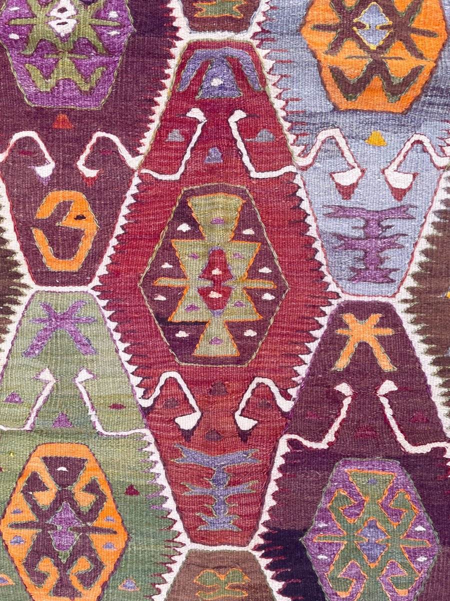 Kilim Barak - Anatolie. Circa 1960. 280 x 150 cm-photo-2