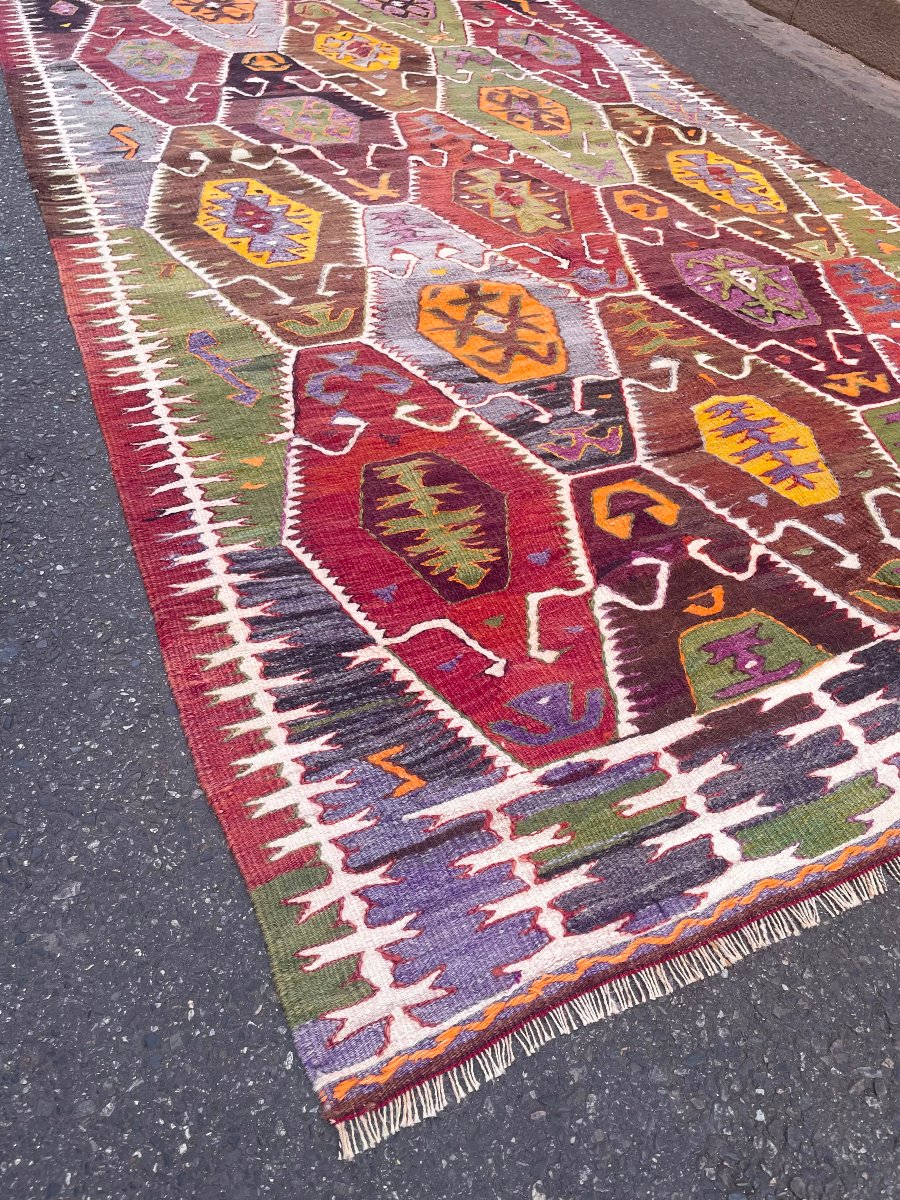 Kilim Barak - Anatolie. Circa 1960. 280 x 150 cm-photo-1