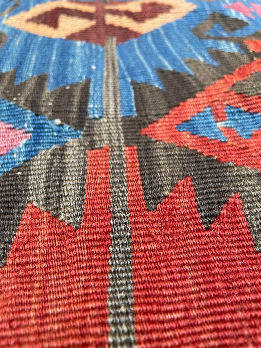 Kilim Konya. Centre de l'Anatolie. Circa 1880. 420 x 168 cm-photo-6