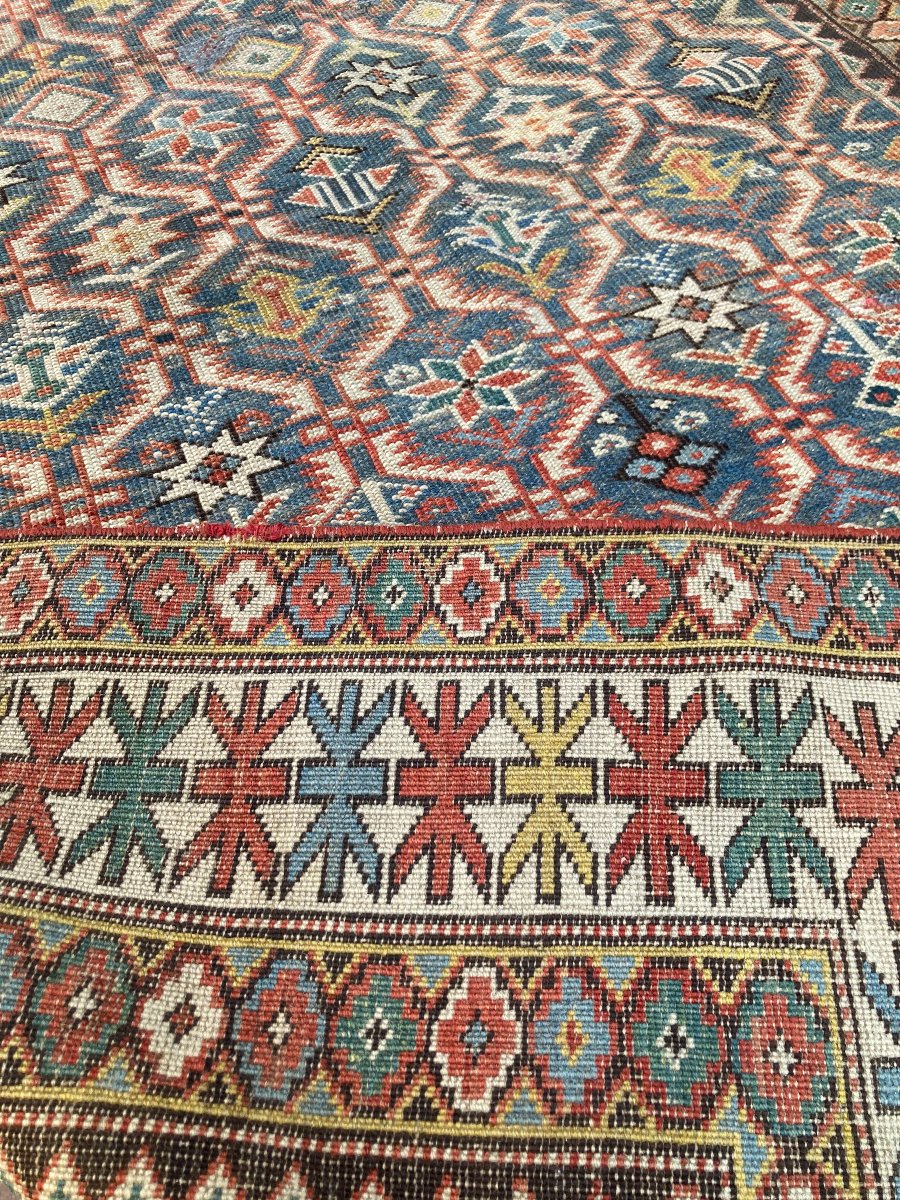 Tapis SHIRVAN - Caucase. Circa 1880. 150 x 104 cm-photo-4