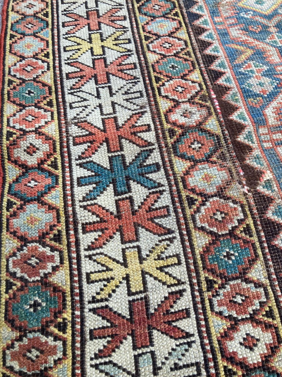 Tapis SHIRVAN - Caucase. Circa 1880. 150 x 104 cm-photo-7