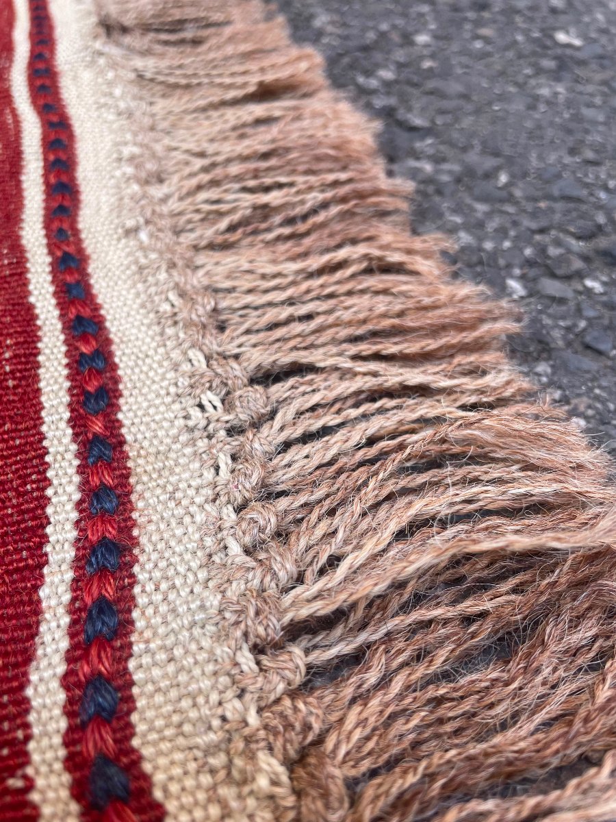 Kilim Turkmène / Yomud. Début 20 ième. 355 x 108 cm-photo-1