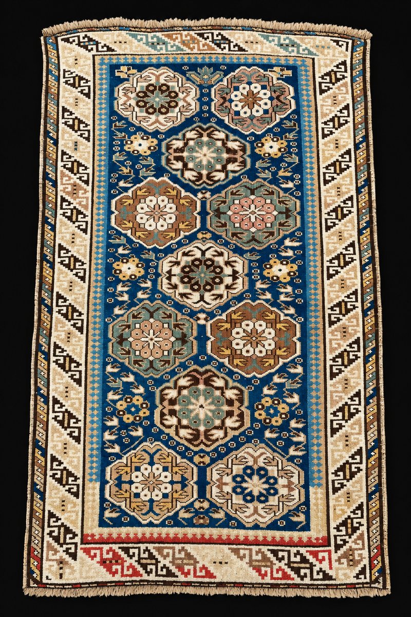 Shirvan Rug - Caucasus. Circa 1880. 155 X 101 Cm