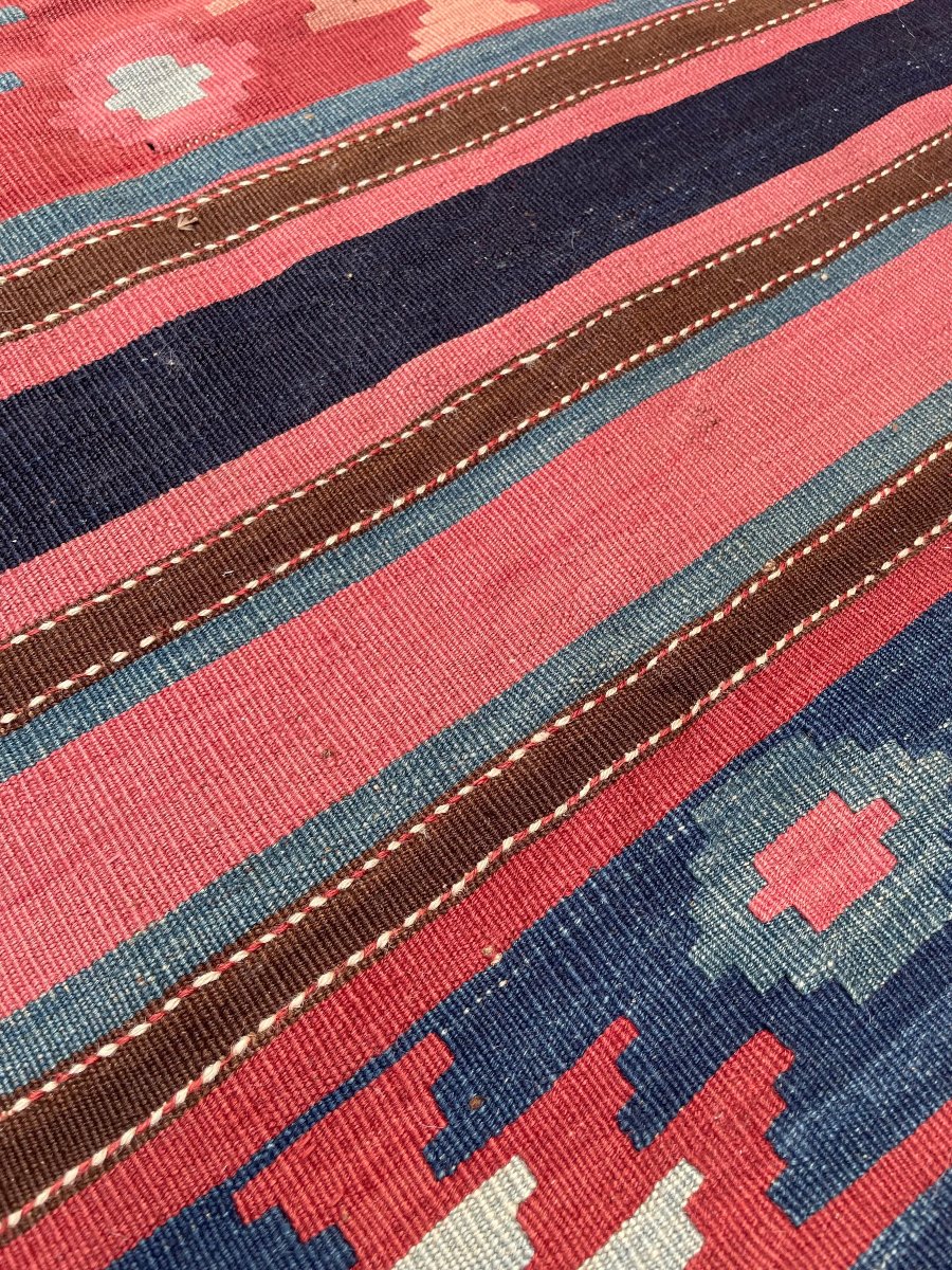 Kilim Shahsaven - Persia. Circa 1880–1900. 177 X 169 Cm-photo-2