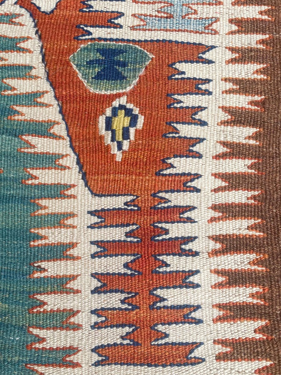 Konya Kilim. Anatolia. Mid-20th Century. 180 X 130 Cm-photo-6