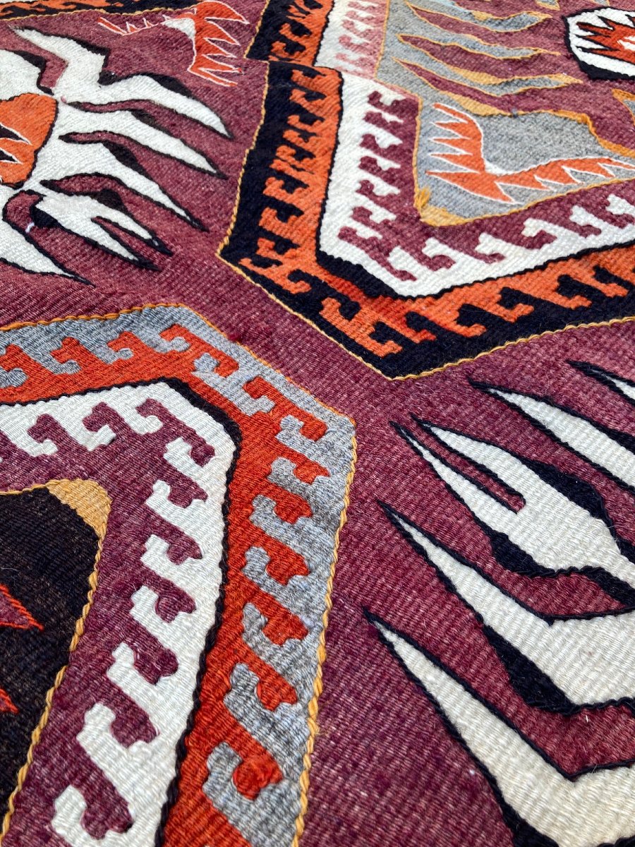 Mut Kilim - Taurus Mountains. Anatolia. 1930s. 337 X 150 Cm-photo-2