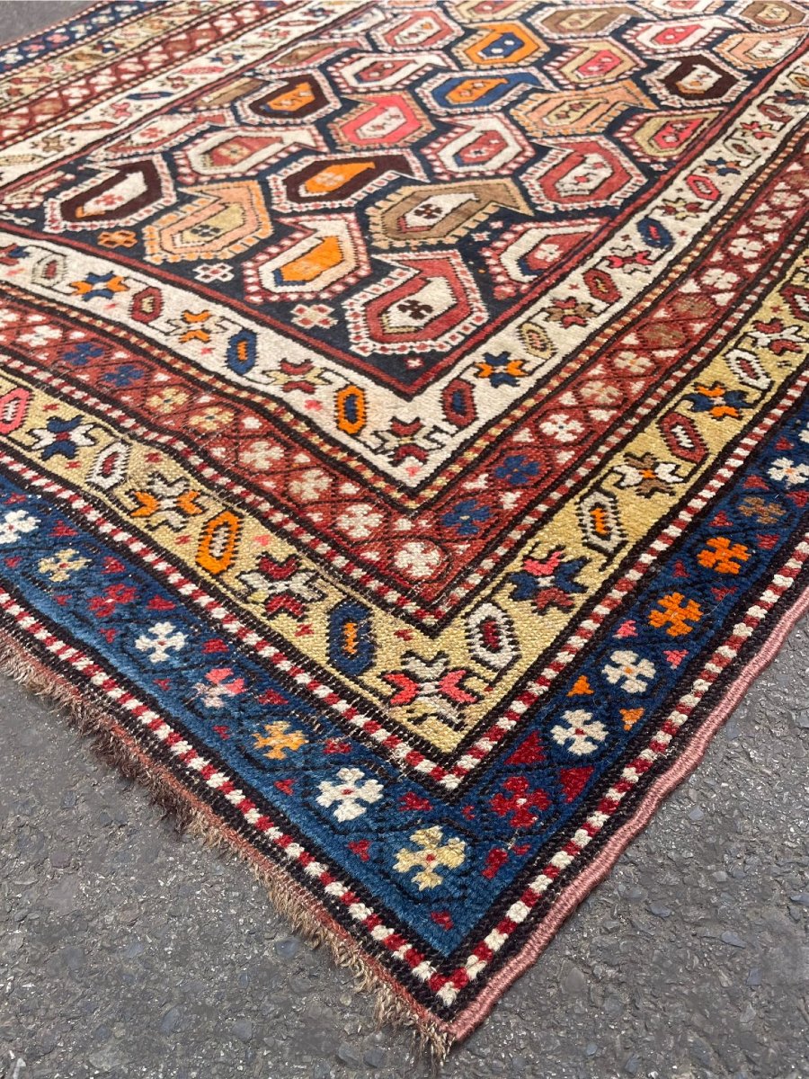Tapis Karabag. Caucase du Sud. Circa 1920. 312 x 120 cm-photo-2
