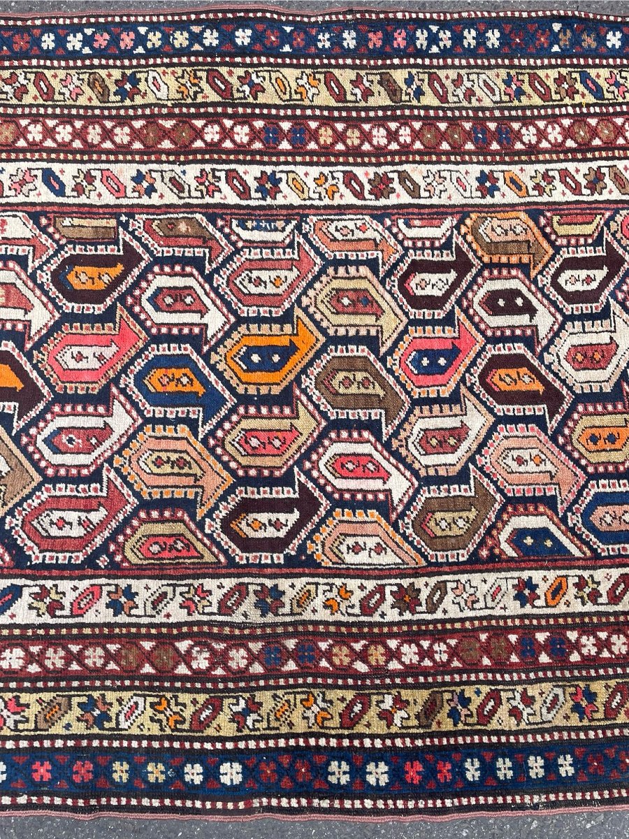 Tapis Karabag. Caucase du Sud. Circa 1920. 312 x 120 cm-photo-4