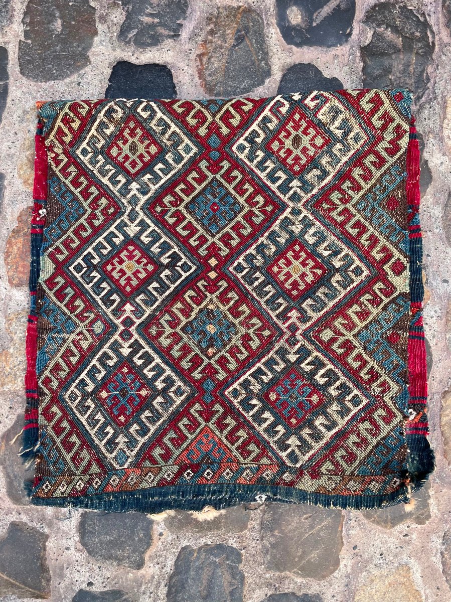 Kilim Fragment. Malatya. Anatolia. Circa 1880. 98 X 45 Cm-photo-4