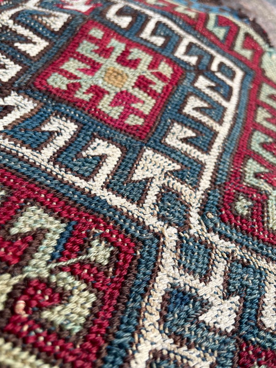 Kilim fragment. Malatya. Anatolie. Circa 1880. 98 x 45 cm-photo-1