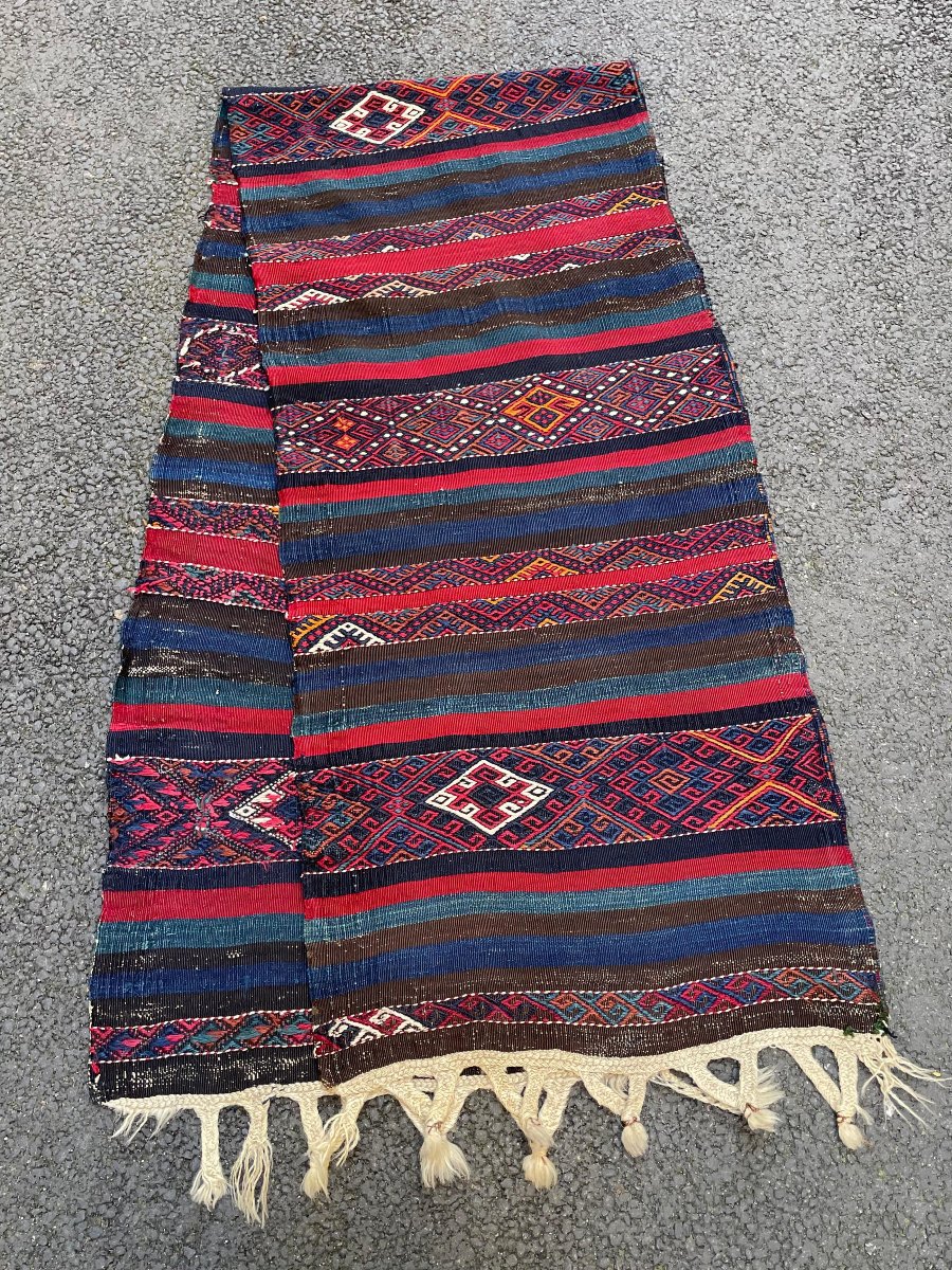 Kilim / Adyaman Gallery - Anatolia. Circa 1880. 285 X 65 Cm-photo-2