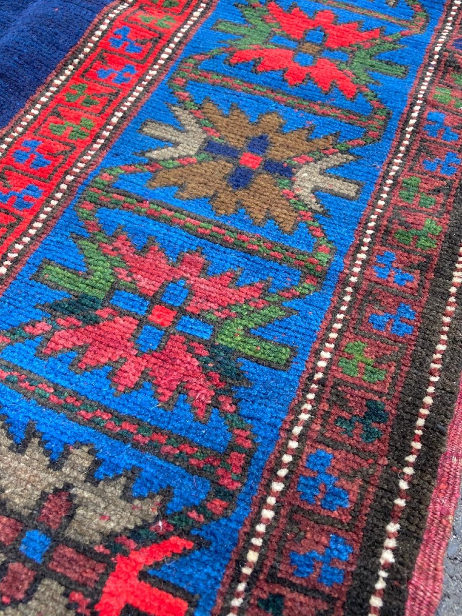 Kazak Rug. Caucasus. Mid-20th Century. 385 X 160 Cm-photo-3