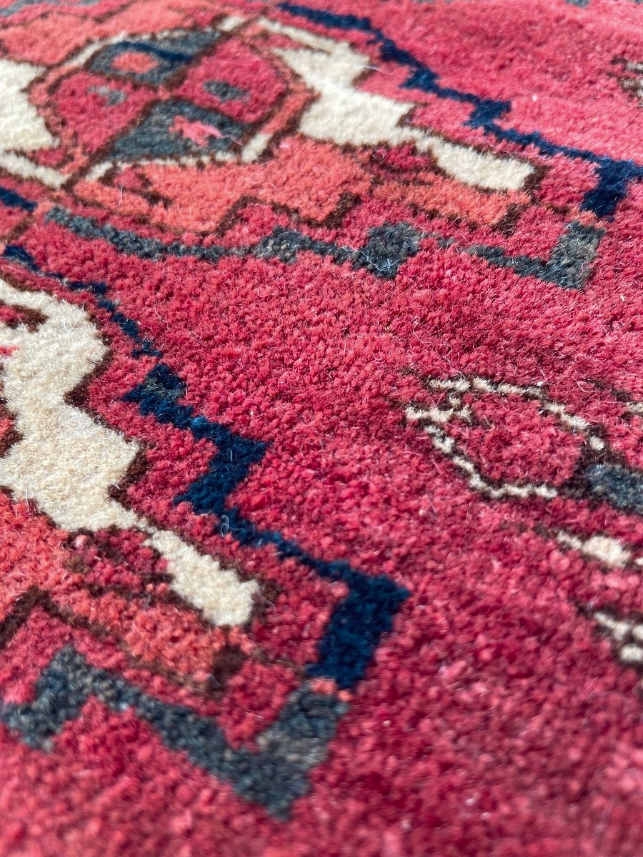 Turkmen Yomud Saddle Rug. Circa 1900. 120 X 75 Cm-photo-5