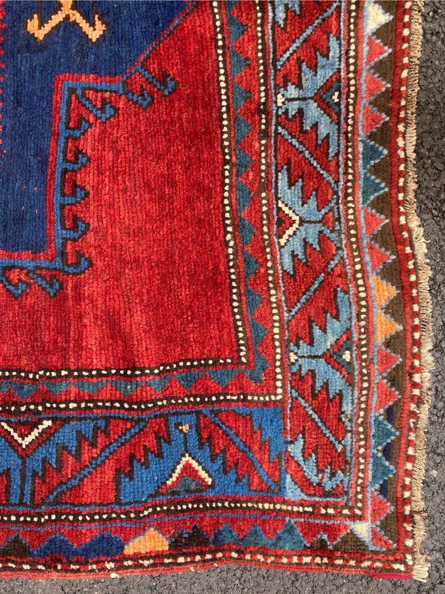 Tapis Kazakh - Fachralo.Caucase. Circa 1920. 245 x 147 cm-photo-4