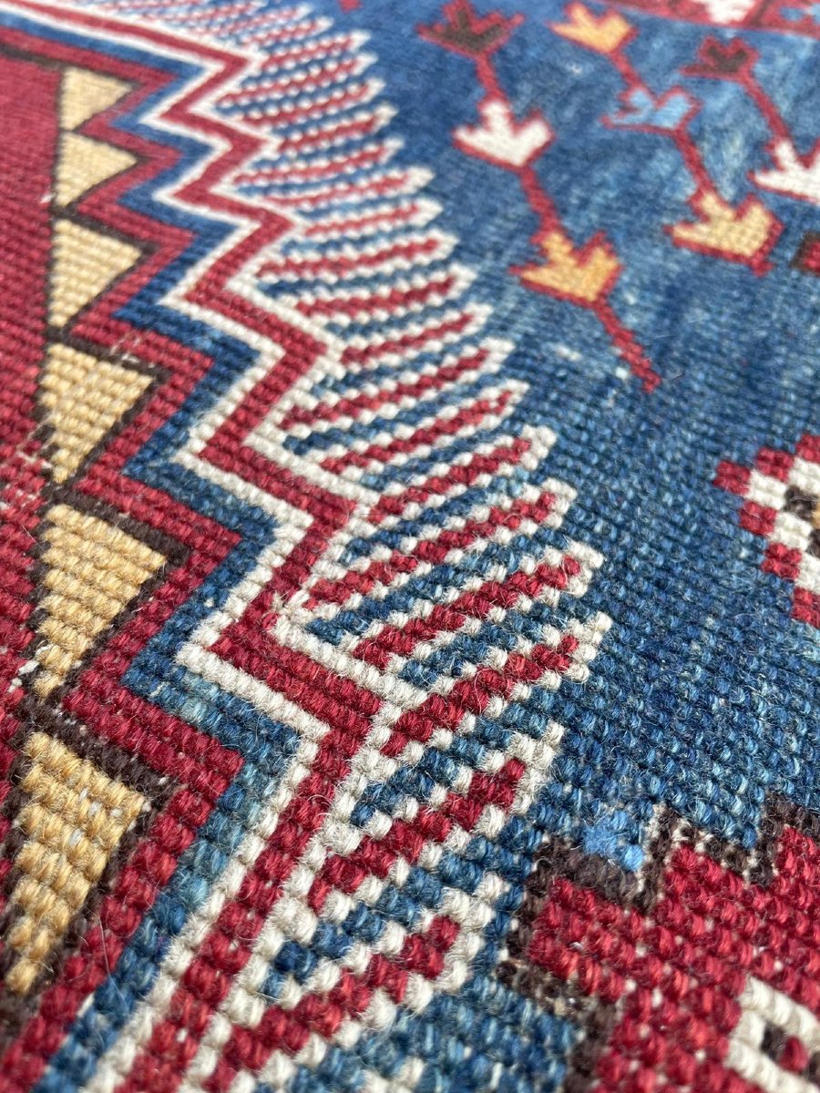 Kuba Rug. Caucasus. Late 19th Century. 193 X 120 Cm-photo-2