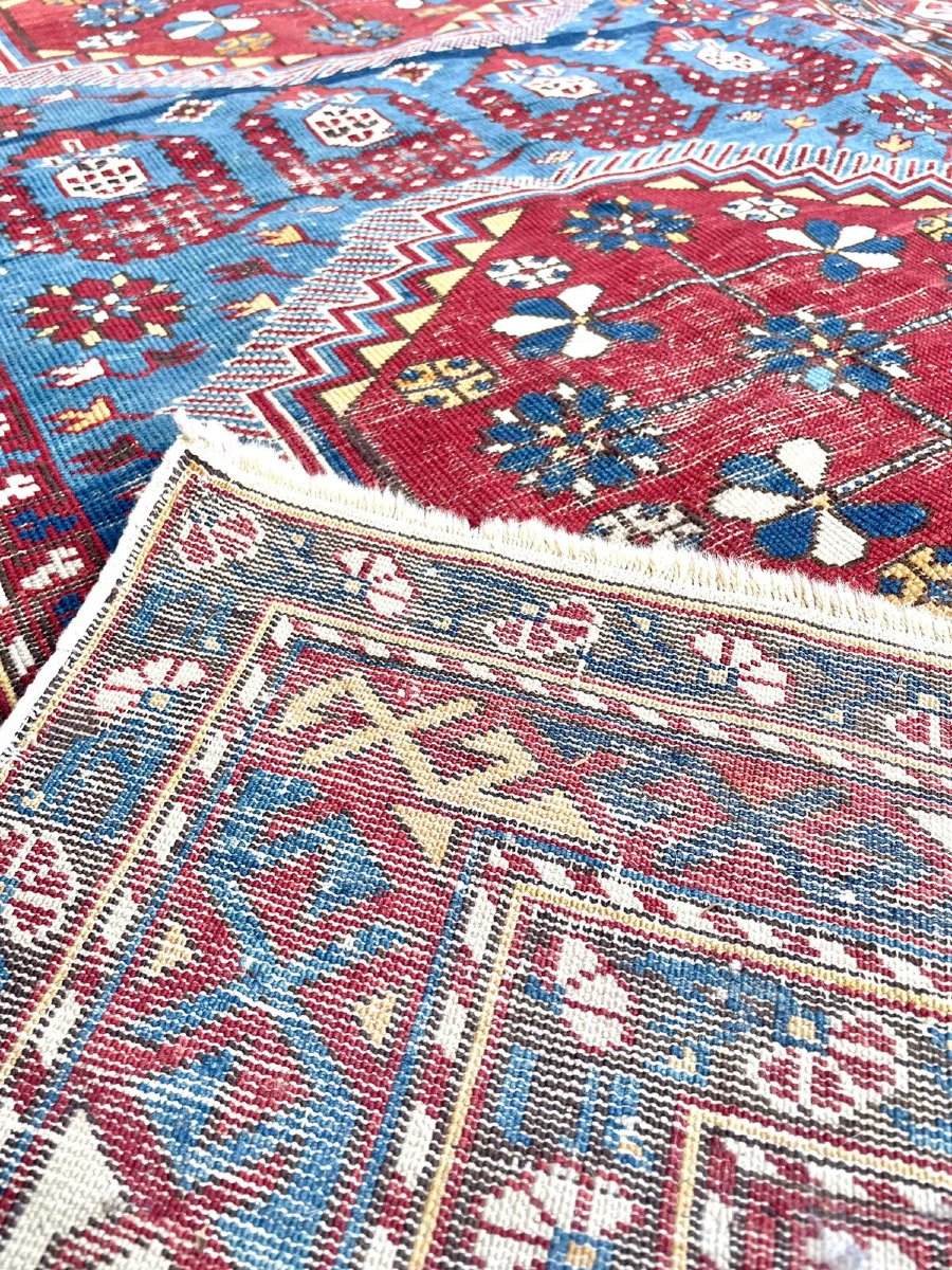 Kuba Rug. Caucasus. Late 19th Century. 193 X 120 Cm-photo-4