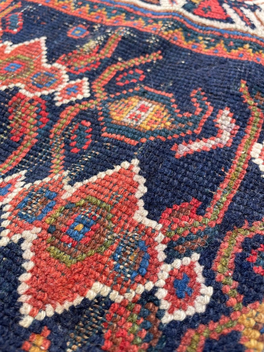 Khorjin (bag). Qashqai. Persia. Circa 1880. 72 X 70 Cm-photo-4
