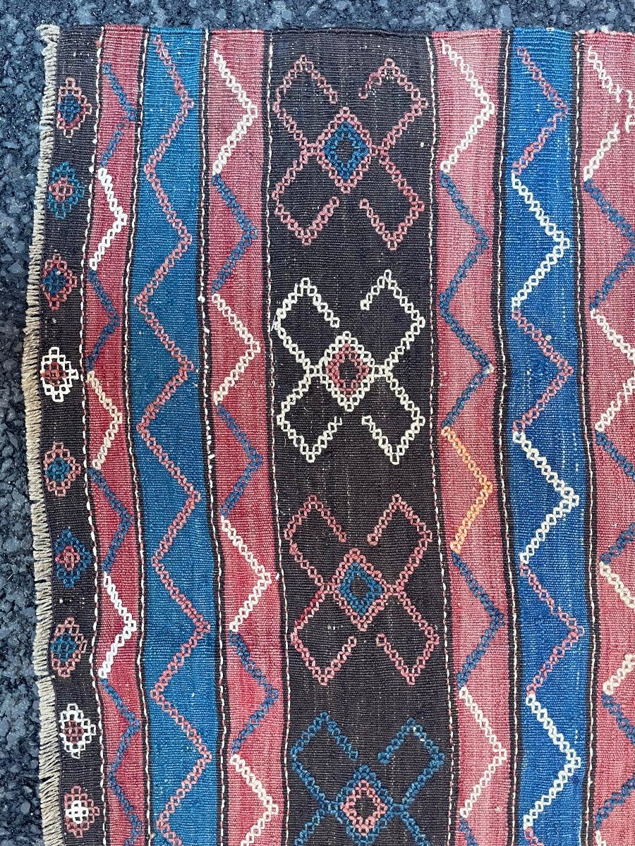 Verneh Kilim / Caucasus. Circa 1870.  233 X 183 Cm-photo-2