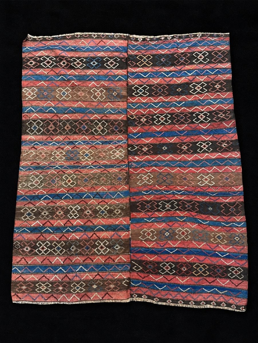 Verneh Kilim / Caucasus. Circa 1870.  233 X 183 Cm