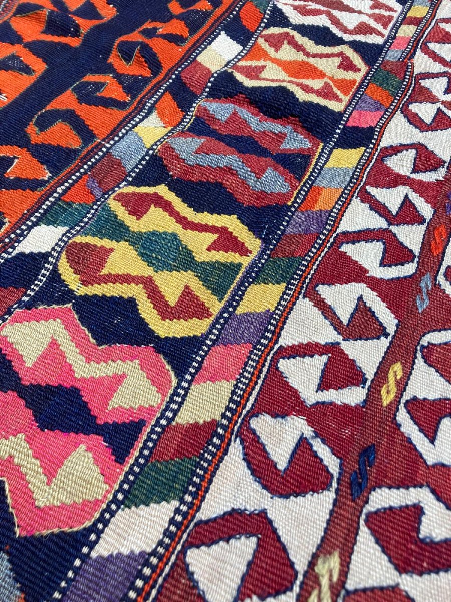 Kilim Bergama / Anatolie 1900-1920. 297 x 150 cm-photo-2